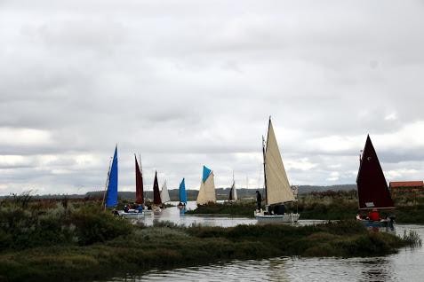 Flotille dans les chenaux de la seudre 2018