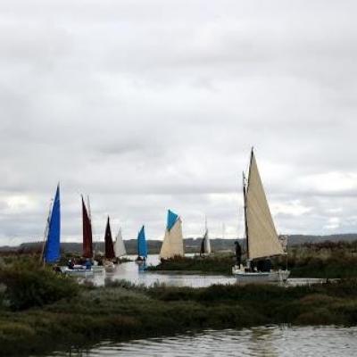 Flotille dans les chenaux de la seudre 2018