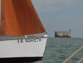 Claranse au large de Fort Boyard