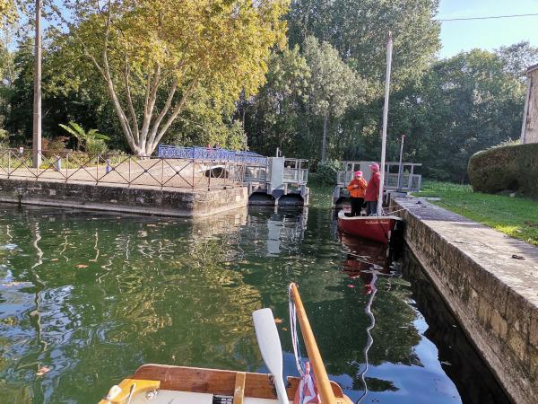 Ecluse sur la Sèvre niortaise