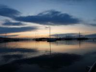 Evening in the port of tinduff