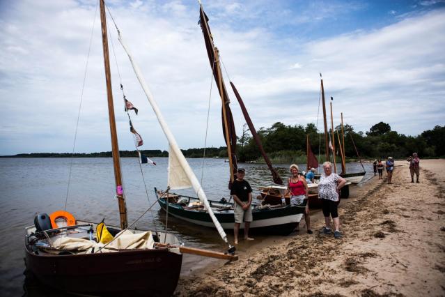 La plage de parentis en born