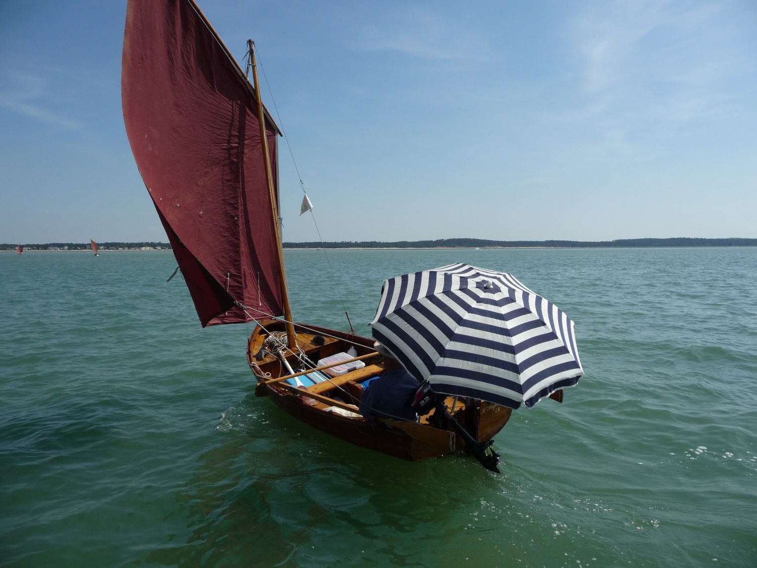 L'ingénue le voile-aviron parasol