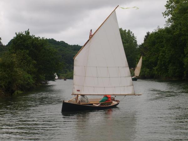 Voile aviron sur la Nive