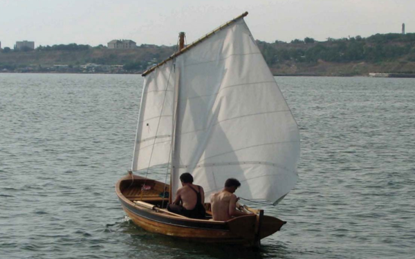 voile au tiers foquée