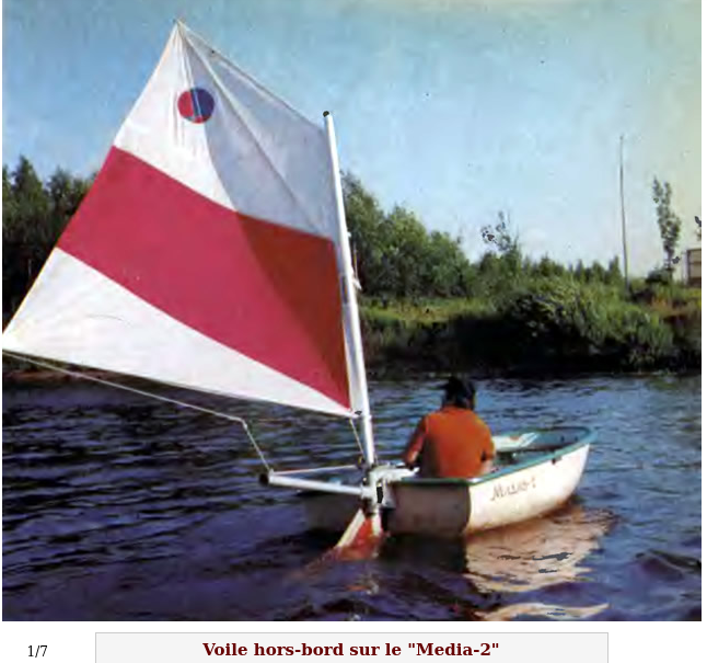 Voile katainen sur barque