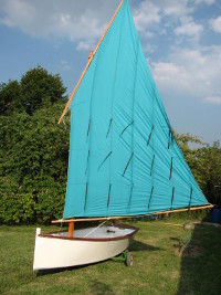 Voile au tiers verte