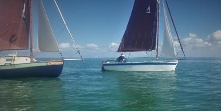 Water rat and le major approaching the pont de re